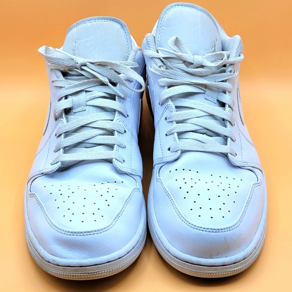 Nike Air Jordan 1 Low White‎ SIZE 15. #1461